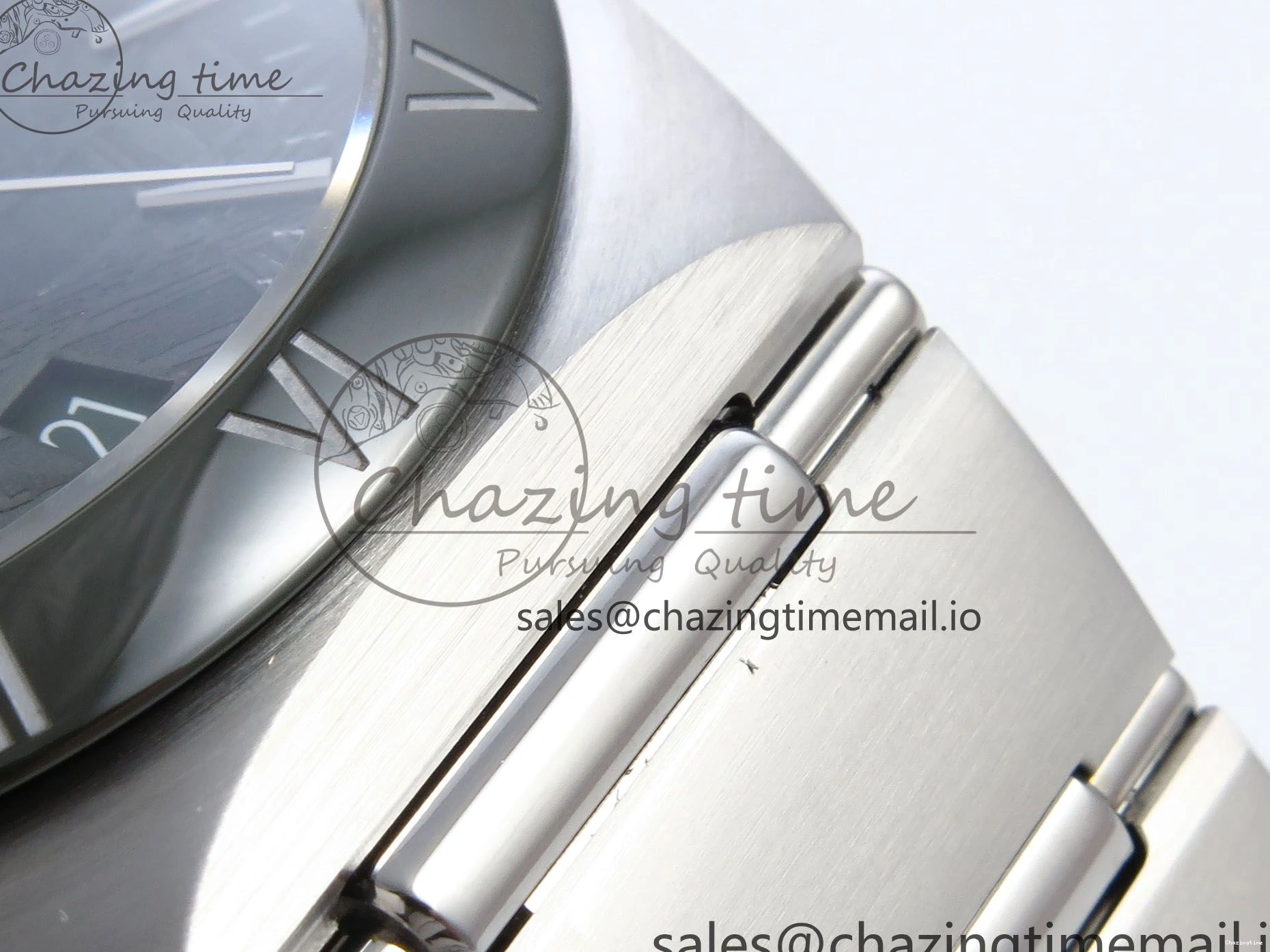 0214 Classic Constellation 41mm SS ASWF 1:1 Best Edition Green Dial on SS Bracelet A 7697